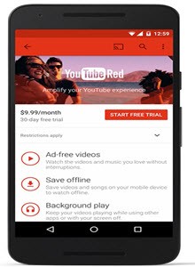 YouTube’s Red Subscription Service