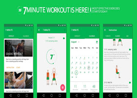 7 Minute Workout Challenge app for iOS