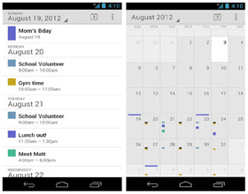 Google Calender Android1